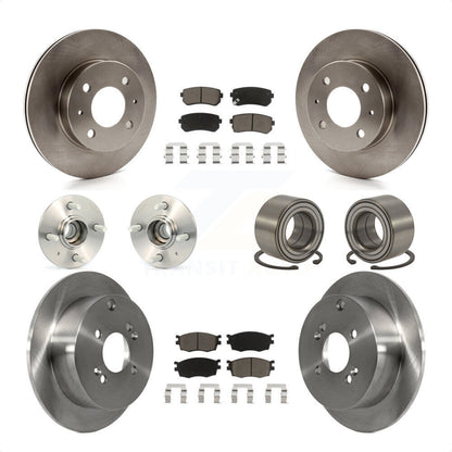 [Avant + Arrière] Kit de Roulement de roue pour 2006 Hyundai Accent Hatchback avec Non-ABS KBB-117102 par Transit Auto