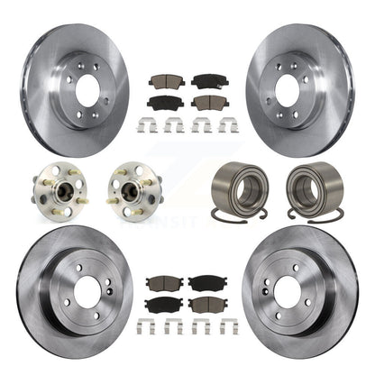 [Avant + Arrière] Kit de Roulement de roue pour 2011 Hyundai Accent 4-Wheel ABS KBB-117103