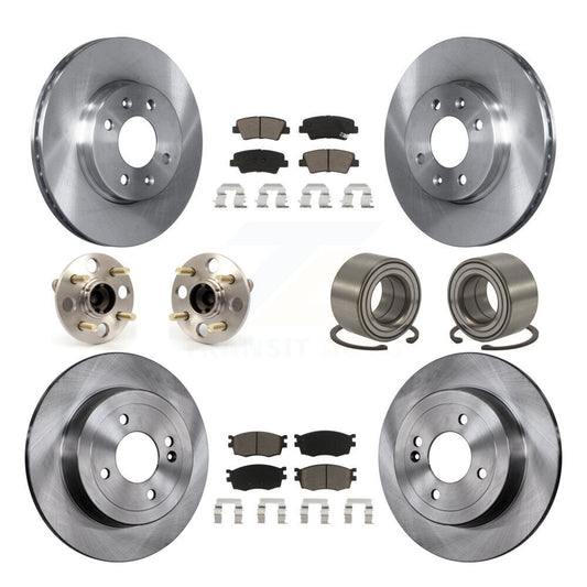 [Avant + Arrière] Kit de Roulement de roue pour 2011 Hyundai Accent Non-ABS KBB-117104