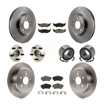 [Avant + Arrière] Kit de Roulement de roue pour 2003-2007 Chrysler PT Cruiser Naturally Aspirated KBB-117106