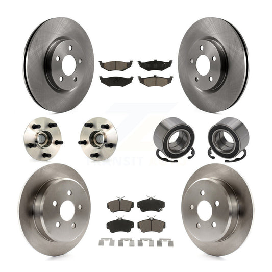 [Avant + Arrière] Kit de Roulement de roue pour 2003-2007 Chrysler PT Cruiser Naturally Aspirated KBB-117106