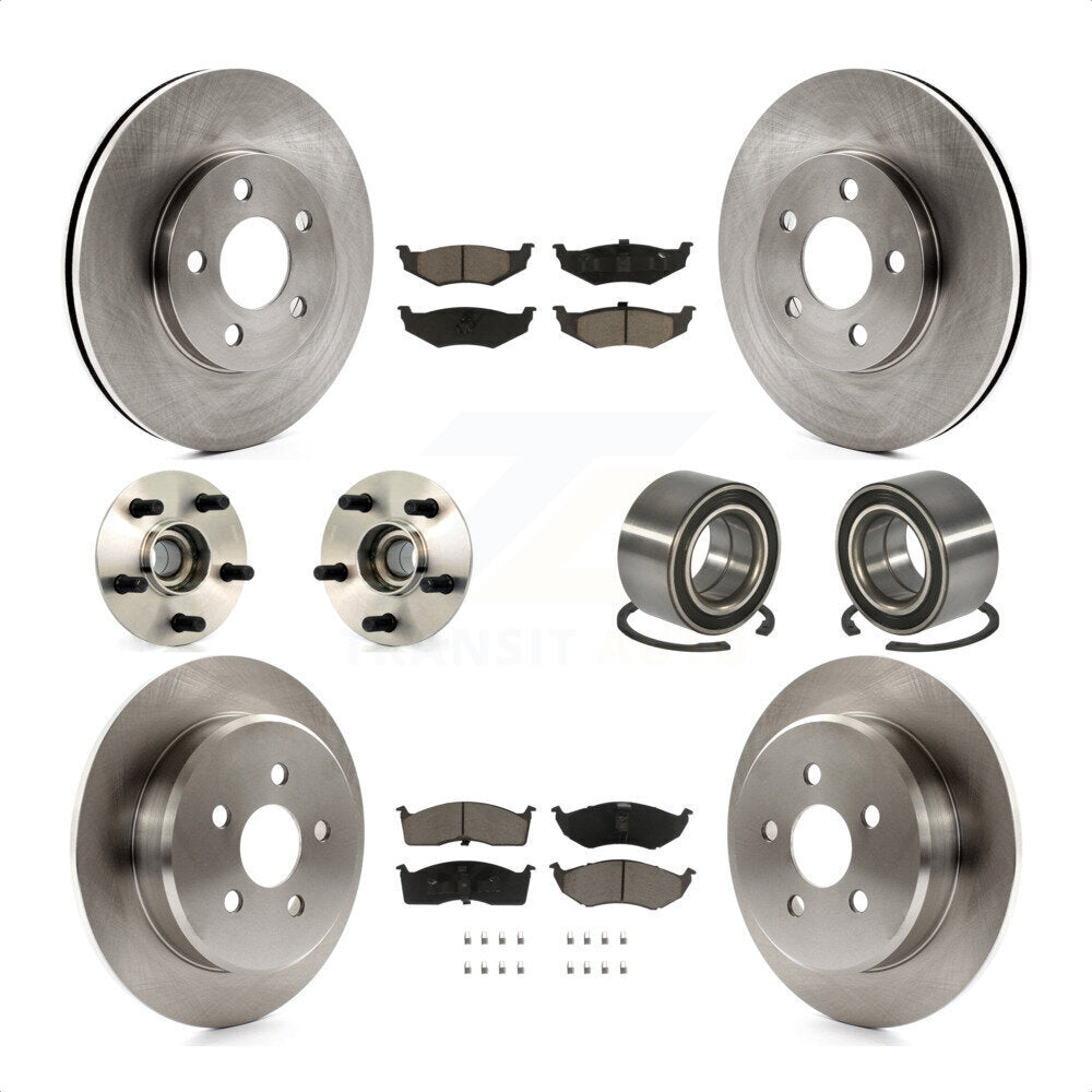 [Avant + Arrière] Kit de Roulement de roue pour Dodge Neon Chrysler KBB-117108 par Transit Auto