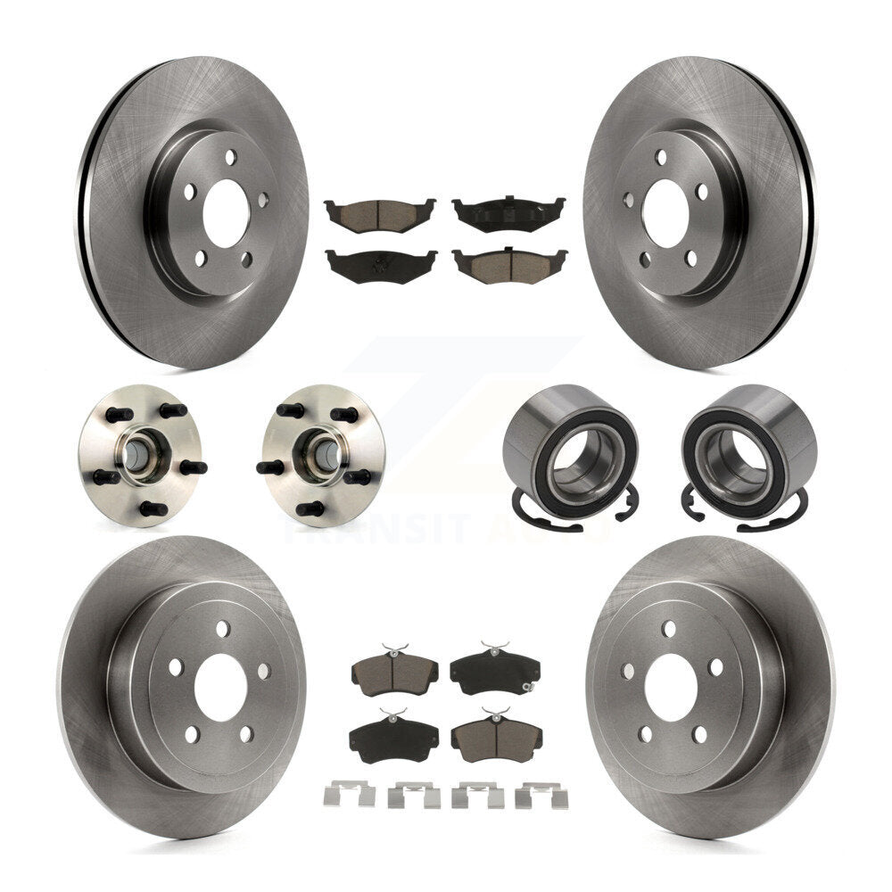 [Avant + Arrière] Kit de Roulement de roue pour Chrysler PT Cruiser KBB-117109