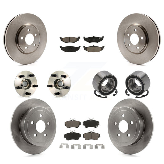[Avant + Arrière] Kit de Roulement de roue pour 2008-2009 Chrysler PT Cruiser Turbocharged KBB-117110