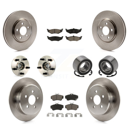 [Avant + Arrière] Kit de Roulement de roue pour 2007 Chrysler PT Cruiser Turbocharged KBB-117111