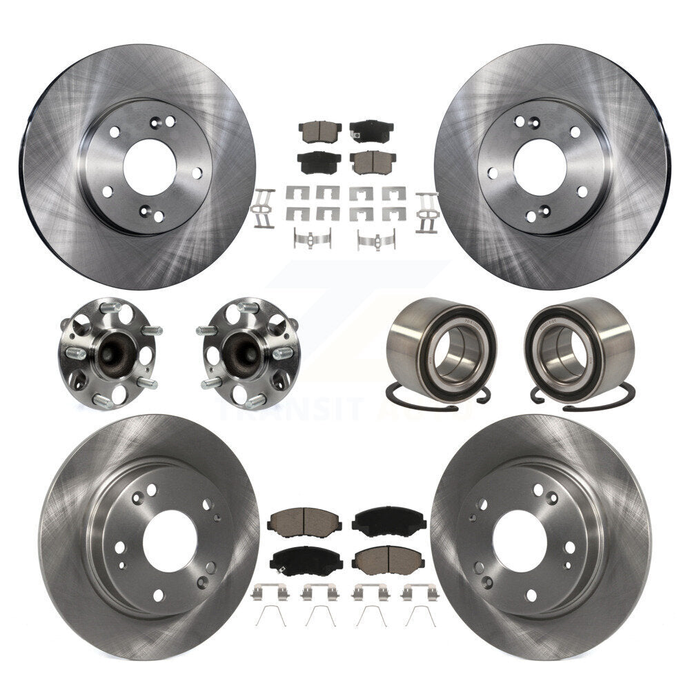 [Avant + Arrière] Kit de Roulement de roue pour Honda Civic KBB-117112