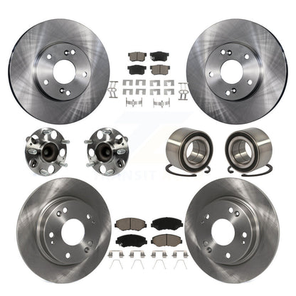 [Avant + Arrière] Kit de Roulement de roue pour Honda Civic KBB-117112