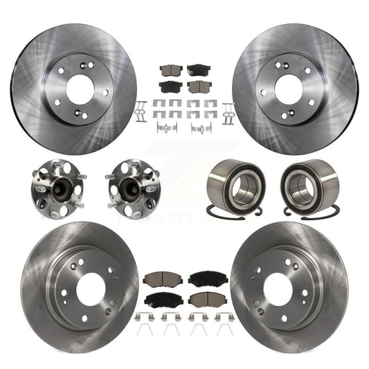 [Avant + Arrière] Kit de Roulement de roue pour Honda Civic KBB-117112