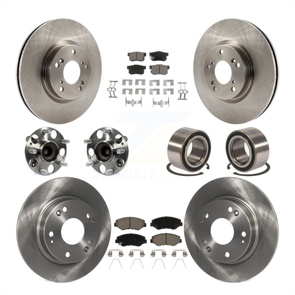 [Avant + Arrière] Kit de Roulement de roue pour Honda Civic KBB-117114 par Transit Auto