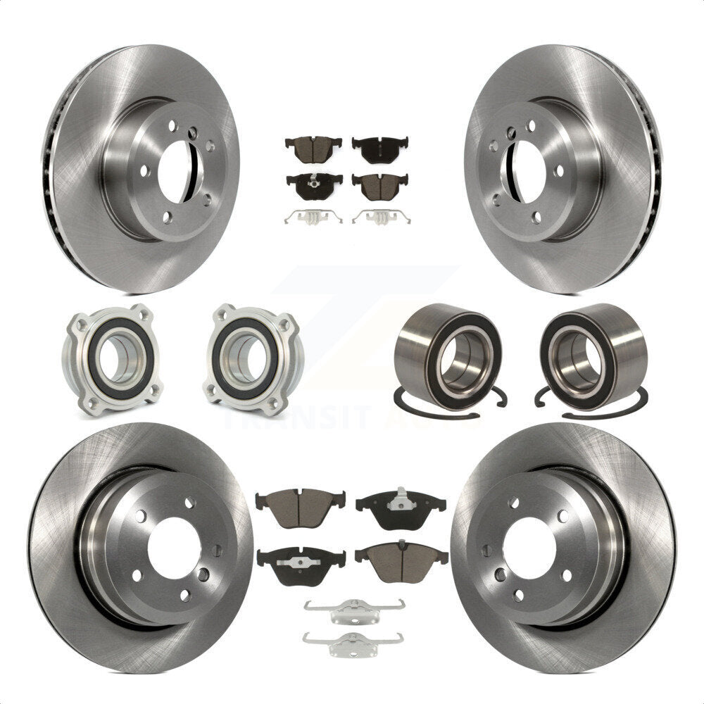 [Avant + Arrière] Kit de Roulement de roue pour BMW 535xi 535i xDrive 525xi KBB-117120 par Transit Auto