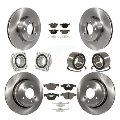 [Avant + Arrière] Kit de Roulement de roue pour BMW 535xi 535i xDrive 525xi KBB-117120 par Transit Auto