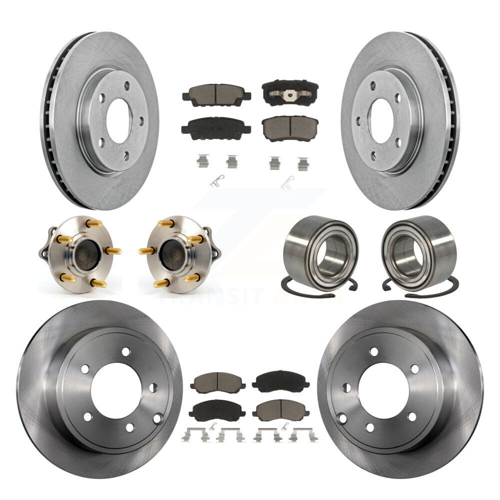 [Avant + Arrière] Kit de Roulement de roue pour Mitsubishi Lancer KBB-117122
