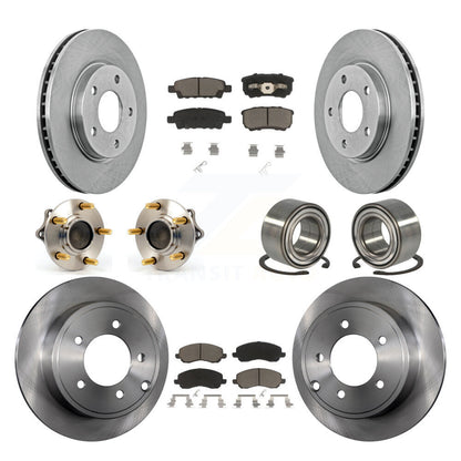 [Avant + Arrière] Kit de Roulement de roue pour Mitsubishi Lancer KBB-117122