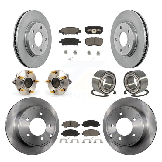 [Avant + Arrière] Kit de Roulement de roue pour Mitsubishi Lancer KBB-117122