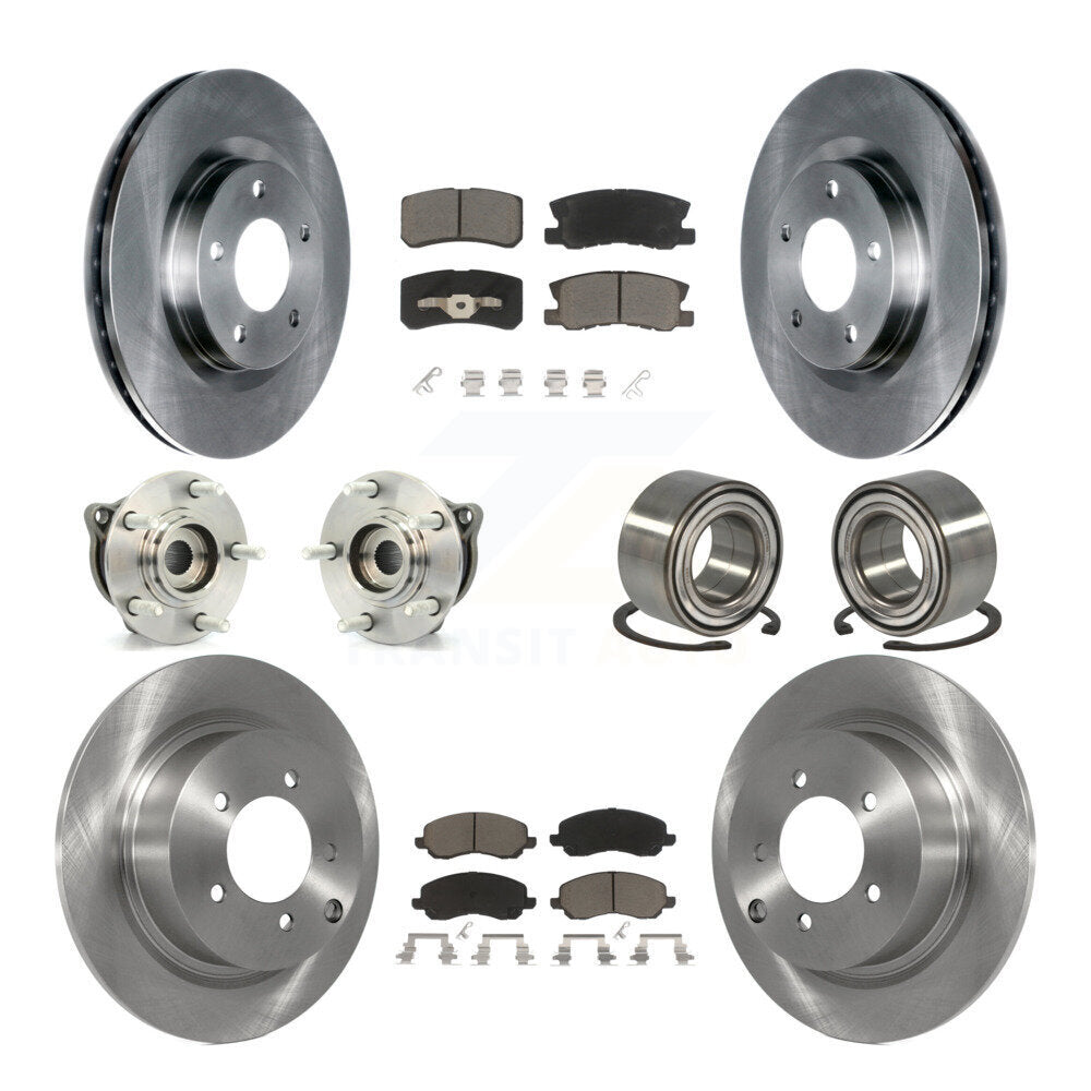 [Avant + Arrière] Kit de Roulement de roue pour Mitsubishi Outlander Sport KBB-117125