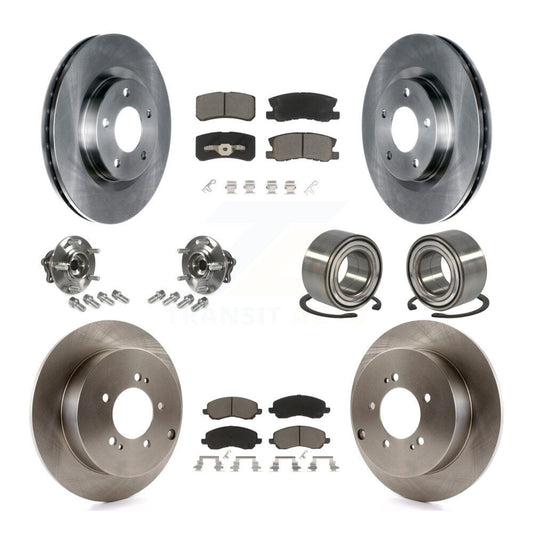 [Avant + Arrière] Kit de Roulement de roue pour Mitsubishi Outlander sans 7 Passenger Seating KBB-117127