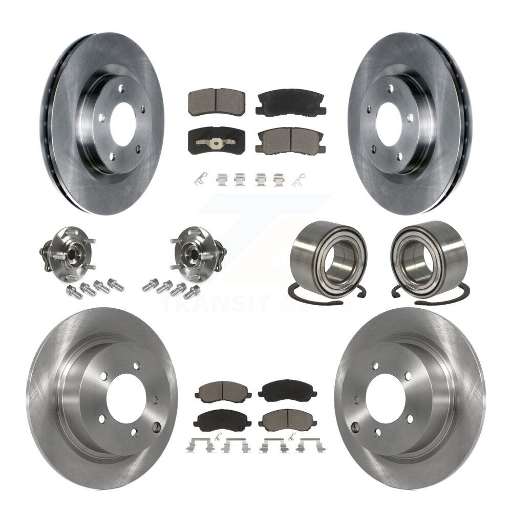 [Avant + Arrière] Kit de Roulement de roue pour Mitsubishi Outlander RVR KBB-117128
