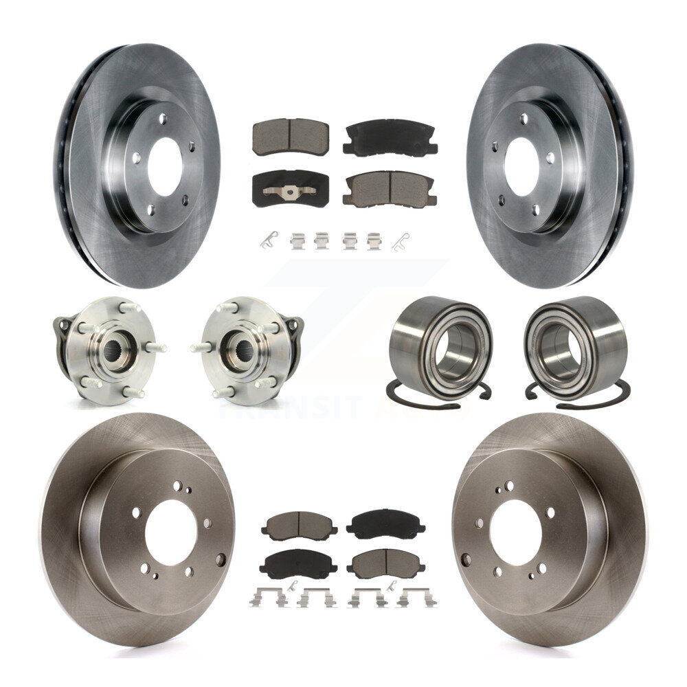 [Avant + Arrière] Kit de Roulement de roue pour Mitsubishi Outlander avec 7 Passenger Seating KBB-117130