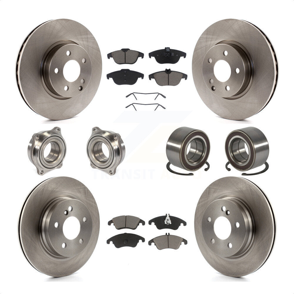 [Avant + Arrière] Kit de Roulement de roue pour Mercedes-Benz E350 C300 C350 KBB-117140 par Transit Auto