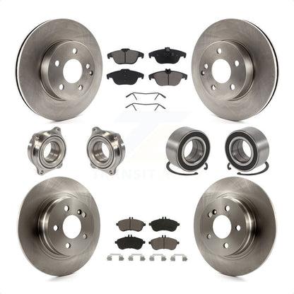 [Avant + Arrière] Kit de Roulement de roue pour 2010 Mercedes-Benz C300 C250 AWD KBB-117141 par Transit Auto