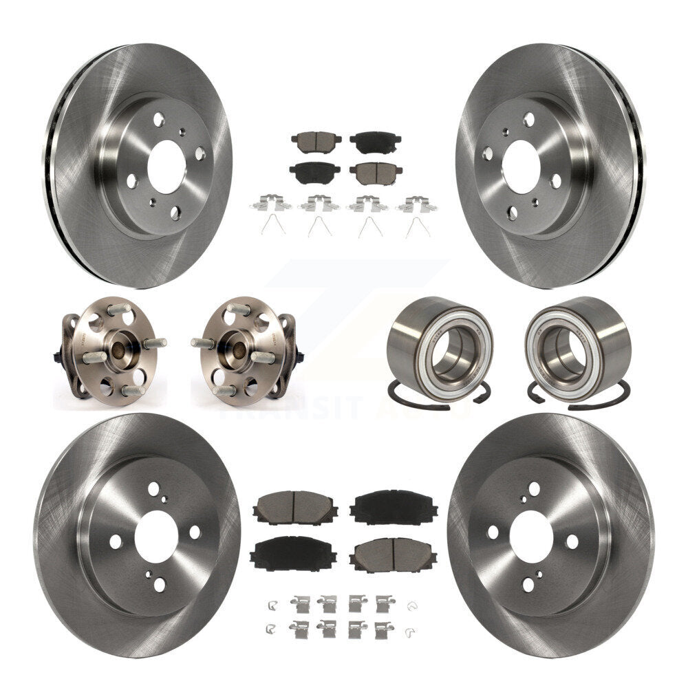 [Avant + Arrière] Kit de Roulement de roue pour Toyota Yaris Japan Production Identified By 1st Digit Of VIN J KBB-117143