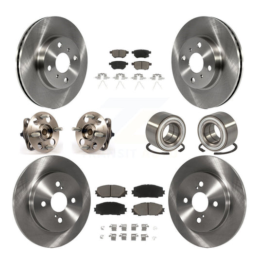 [Avant + Arrière] Kit de Roulement de roue pour Toyota Yaris Japan Production Identified By 1st Digit Of VIN J KBB-117143