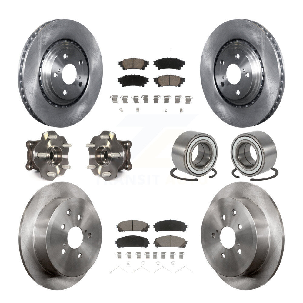 [Avant + Arrière] Kit de Roulement de roue pour Toyota Highlander Lexus RX350 RX450h KBB-117144