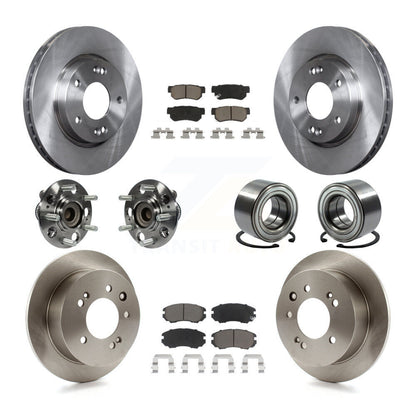 [Avant + Arrière] Kit de Roulement de roue pour Hyundai Elantra KBB-117153