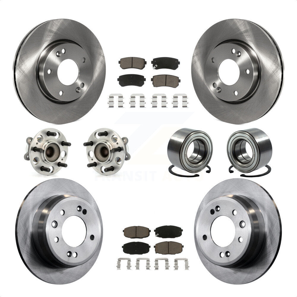 [Avant + Arrière] Kit de Roulement de roue pour Hyundai Elantra KBB-117154 par Transit Auto