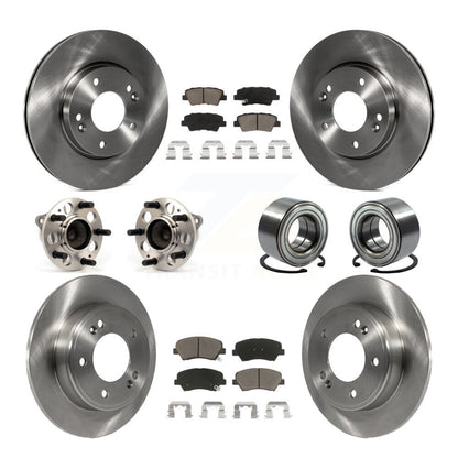 [Avant + Arrière] Kit de Roulement de roue pour Hyundai Elantra Kia Forte Veloster GT Forte5 Coupe Koup KBB-117155