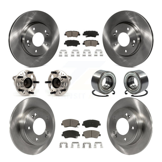 [Avant + Arrière] Kit de Roulement de roue pour Hyundai Elantra Kia Forte Veloster GT Forte5 Coupe Koup KBB-117155