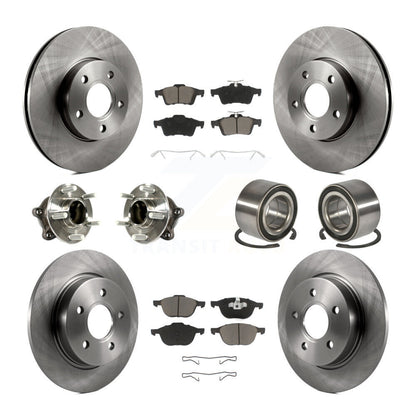 [Avant + Arrière] Kit de Roulement de roue pour Ford Focus avec Parking Assist KBB-117161