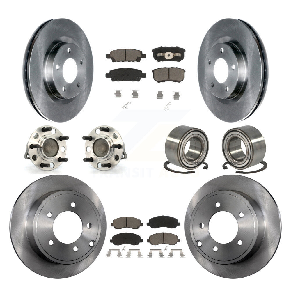 [Avant + Arrière] Kit de Roulement de roue pour Jeep Patriot Compass Dodge Caliber KBB-117168