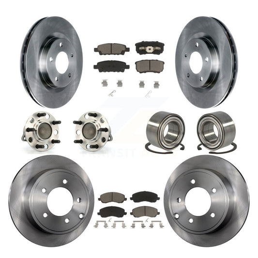 [Avant + Arrière] Kit de Roulement de roue pour Jeep Patriot Compass Dodge Caliber KBB-117168