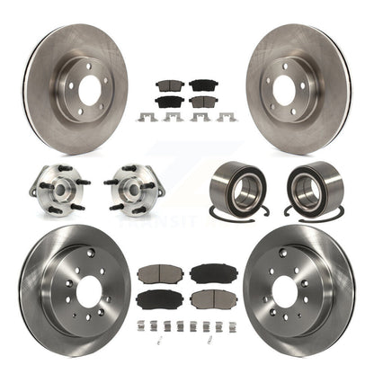 [Avant + Arrière] Kit de Roulement de roue pour 2007-2010 Ford Edge Lincoln MKX AWD KBB-117171