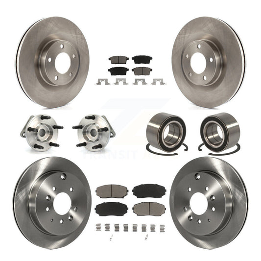 [Avant + Arrière] Kit de Roulement de roue pour 2007-2010 Ford Edge Lincoln MKX AWD KBB-117171