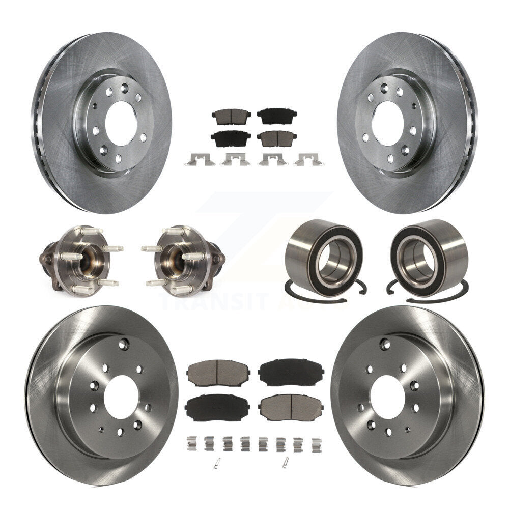 [Avant + Arrière] Kit de Roulement de roue pour 2009 Ford Edge Lincoln MKX FWD KBB-117173