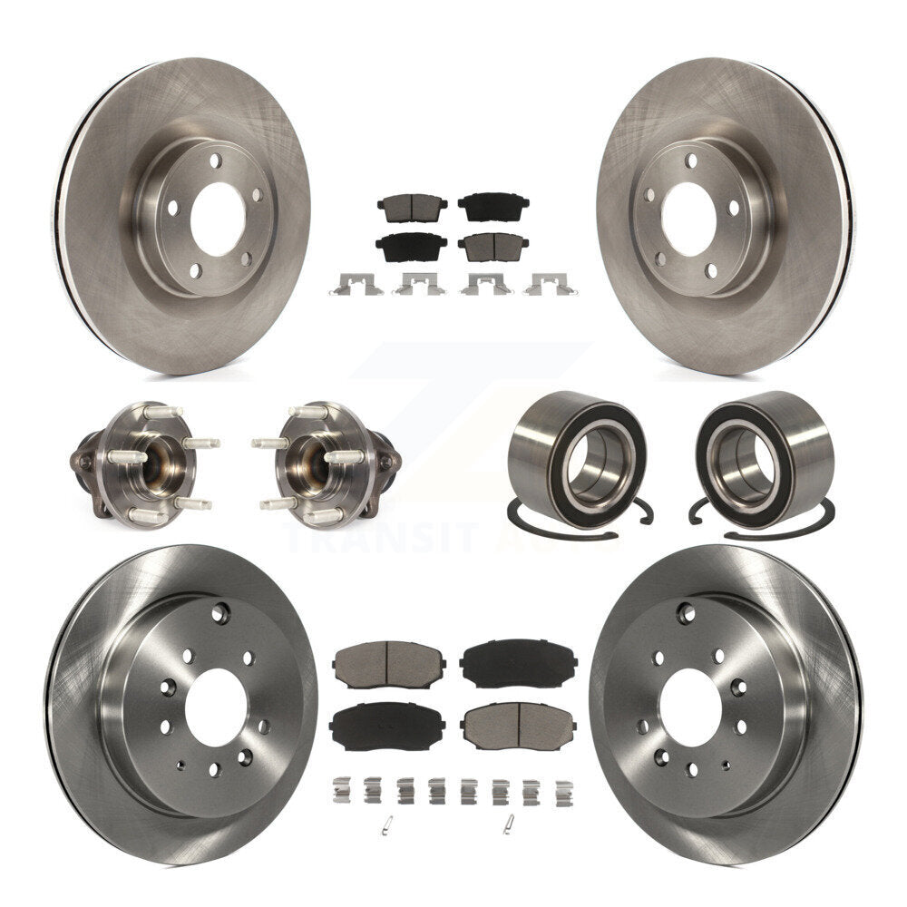 [Avant + Arrière] Kit de Roulement de roue pour 2010 Ford Edge Lincoln MKX FWD KBB-117174