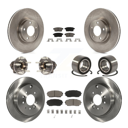 [Avant + Arrière] Kit de Roulement de roue pour 2010 Ford Edge Lincoln MKX FWD KBB-117174