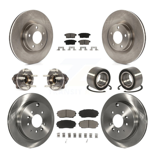 [Avant + Arrière] Kit de Roulement de roue pour 2010 Ford Edge Lincoln MKX FWD KBB-117174