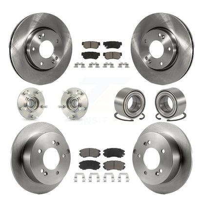 [Avant + Arrière] Kit de Roulement de roue pour Kia Sportage Hyundai Tucson FWD KBB-117176