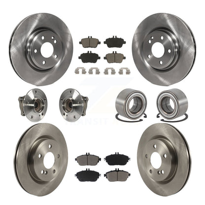 [Avant + Arrière] Kit de Roulement de roue pour 2015-2017 Mercedes-Benz GLA250 FWD avec Vented KBB-117181