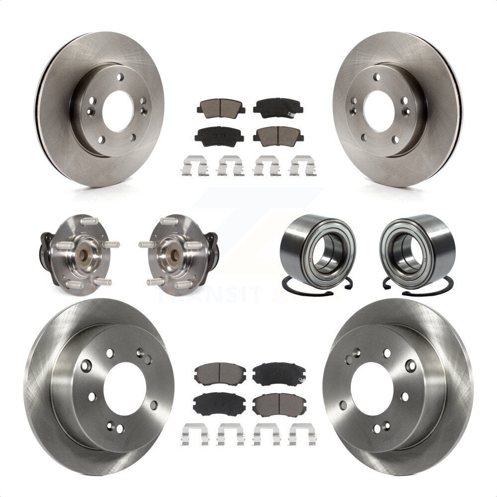 [Avant + Arrière] Kit de Roulement de roue pour 2010 Kia Soul 1.6L avec Non-ABS KBB-117182 par Transit Auto