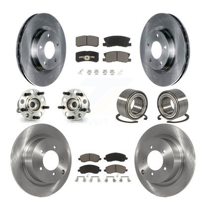 [Avant + Arrière] Kit de Roulement de roue pour Jeep Patriot Compass avec 302mm Diameter Rotor KBB-117185