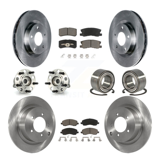 [Avant + Arrière] Kit de Roulement de roue pour Jeep Patriot Compass avec 302mm Diameter Rotor KBB-117185