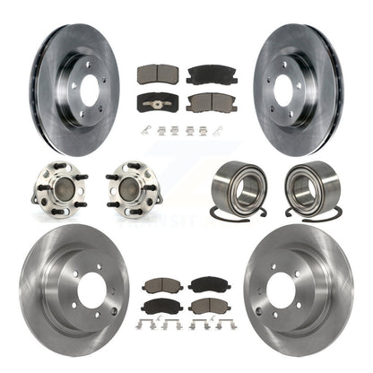 [Avant + Arrière] Kit de Roulement de roue pour Jeep Patriot Compass avec 302mm Diameter Rotor FWD KBB-117186