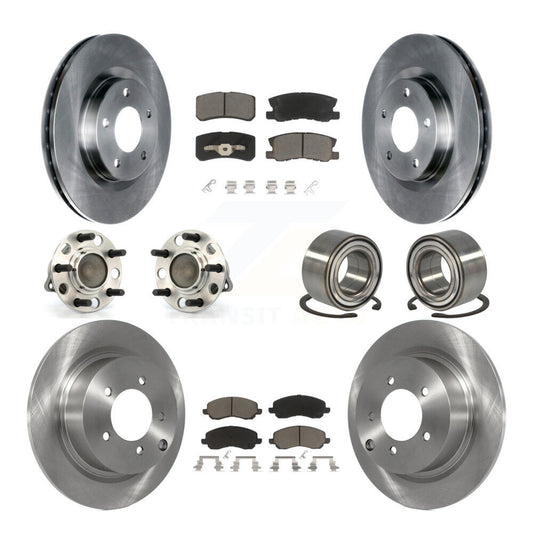 [Avant + Arrière] Kit de Roulement de roue pour Jeep Patriot Compass avec 302mm Diameter Rotor FWD KBB-117186