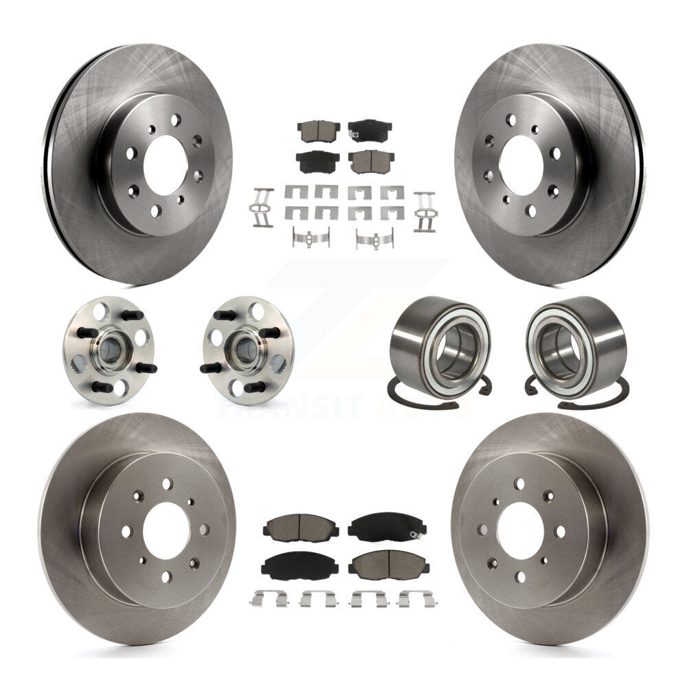 [Avant + Arrière] Kit de Roulement de roue pour 2001-2005 Acura EL KBB-117187
