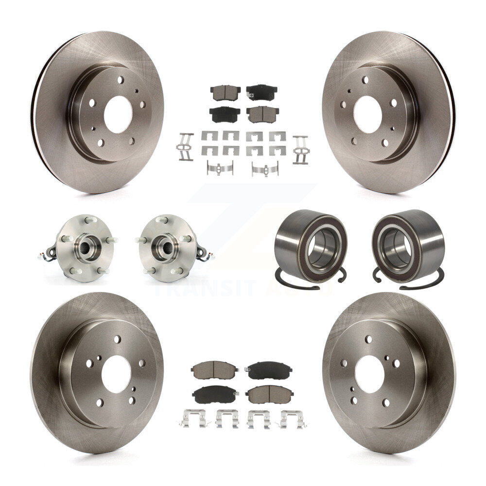 [Avant + Arrière] Kit de Roulement de roue pour 2007-2013 Suzuki SX4 AWD KBB-117188