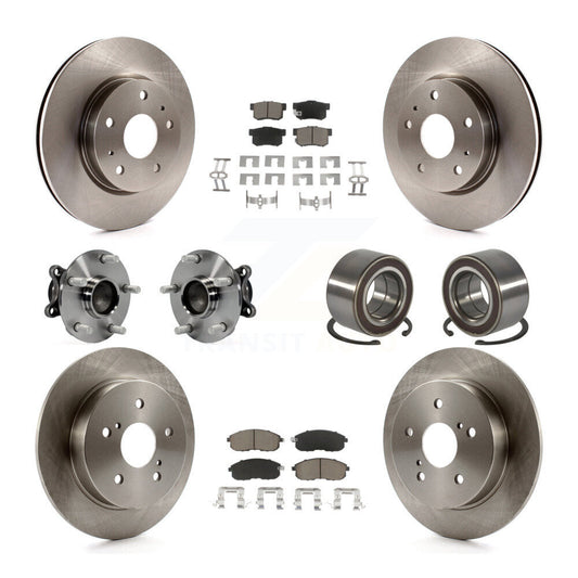 [Avant + Arrière] Kit de Roulement de roue pour 2008-2013 Suzuki SX4 FWD KBB-117189